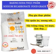 Baking Soda 1000g, muối nở Baking Soda, Baking Soda Mix Bạc Hà, đắp mặt