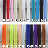Polyester 5/8"(15mm) Satin Bias Tape Bias Binding Solid Color For DIY Garment Sewing And Trimming 25yard/roll Pendants