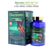 Viên Uống Bổ Xương Khớp Glucosamin 1400mg giảm đau nhức mỏi xương khớp, giảm thoái hóa khớp - Hộp 60 viên
