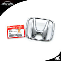 โลโก้ "H" ติดฝากระโปรงท้าย สีโครเมียม แท้ Honda  Aftermarket Civic FD Sedan ประตู ปี2006 - 2011 มีบริการเก็บเงินปลายทาง