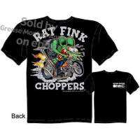 HFDGVSD pz119nb เสื้อยืดผ้าฝ้ายพิมพ์ลายขายดี Hot Fashion Rat Fink Choppers Mens Cool T shirt Big Daddy Shirt Ed Roth Apparel TeeJH