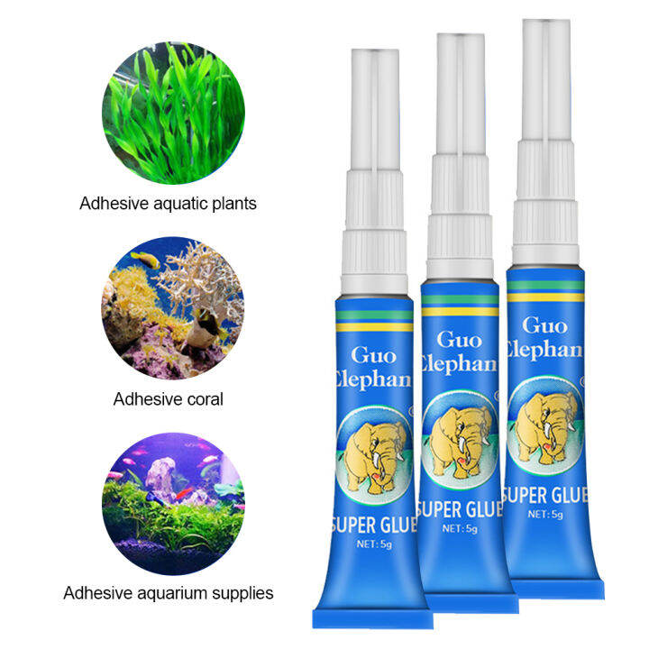 BETOP Water Plant Stick Glue Water Tank Aquarium Fixing Instant