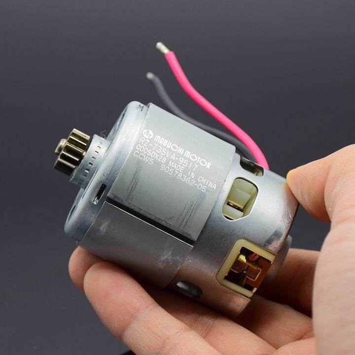 MABUCHI RZ-735VA-9517 Motor 15 teeth Gear DC 12V 14.4V 18V High Speed ...