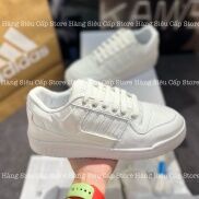 Giày Thể Thao Canvas PRADA x Adidas All White Cổ Thấp Thời Trang Trẻ Trung