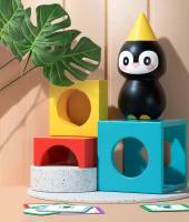 Joan Miro - Building Block Games พัซเซิลสอนเรื่องตรรกะพื้นที่เรขาคณิต  พัลเซิล ของเล่นเสริมพัฒนาการเด็กอายุ 2 ปีขึ้นไป