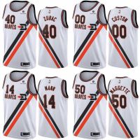เสื้อคุณภาพสูง เสื้อกีฬาบาสเก็ตบอลแขนกุด ลายทีม HQ1 NBA Jersey LA Clippers Zubac Maggette Mann QH1