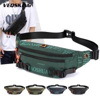 ✁卐 Waterproof Running Waist Bag Men Women Nylon Casual Multi-pocket Belt Pack Lightweight Sports Fanny Bag Messenger Bag