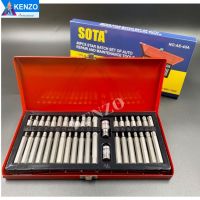 TOOLS SOTA ดอกไขควง 40 ชิ้น ดอกไขควง พร้อมข้อต่อ 1/2" ข้อต่อ 3/8"S