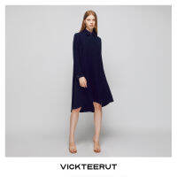 VICKTEERUT (ราคาปกติ 9,800-.) Re-Edition Long Sleeve Flared Dress เดรสแขนยาว ทรงบาน