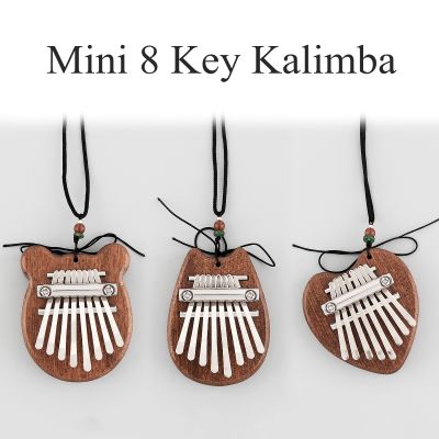 【YF】 8 Kalimba Sapele Wood Thumb Mbira Musical Instrument for