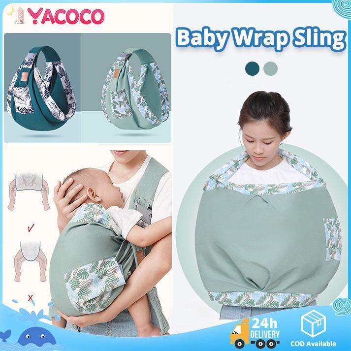 【in stock】 Baby Wrap Newborn Sling Dual Use Infant Nursing Cover
