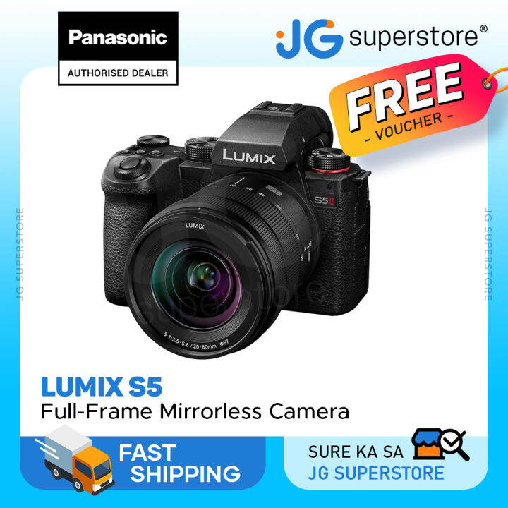 Panasonic Lumix S5 II with S 20-60mm f/3.5-5.6 (L-Mount) Lens Full