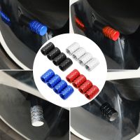 【CW】 4PCS Car Tire Valves Caps Tyre Air Plugs Ateca Sportcoupe Alhambra Exeo ltea Toledo Tarraco CUPRA R