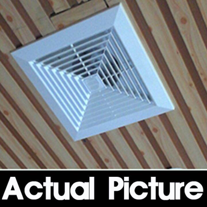 Hanging 8Inch Silent Extractor Air Exhaust Fan Room Office Lazada PH