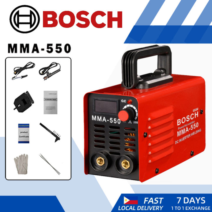 Bosch portable welding machine MMA550 IGBT digital display welding