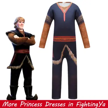 Frozen Hans Prince Cosplay Costume Outfits Halloween Carnival Fancy Party  Suit