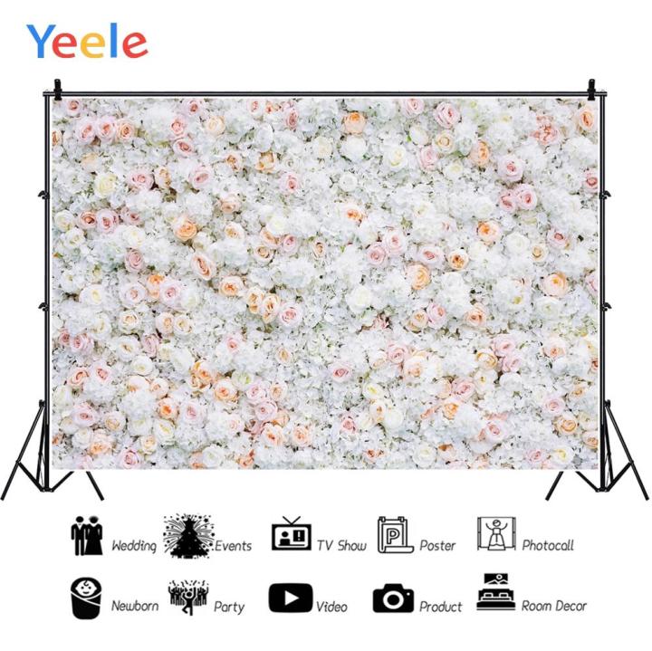 hot-sale-liangdaos296-yeele-อุปกรณ์ถ่ายภาพติดผนังดอกไม้สีขาวงานแต่งงานสตูดิโอถ่ายภาพส่วนตัวฉากพื้นหลังฉากหลังสำหรับรูปถ่าย