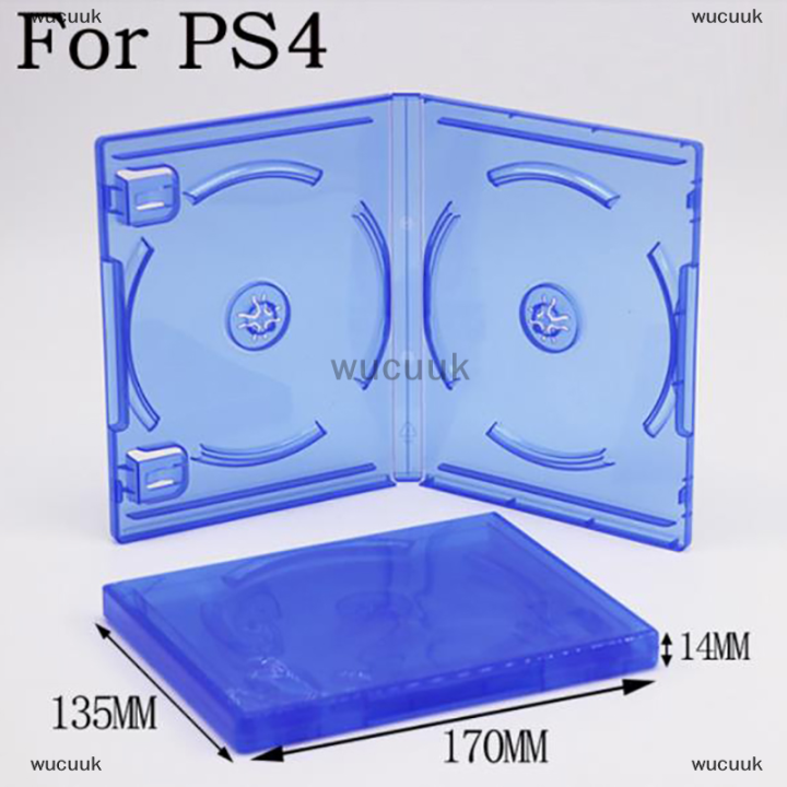 wucuuk-แผ่น-cd-storage-bracket-box-เกม-single-disk-cover-case-แทนที่-ps4-ps5