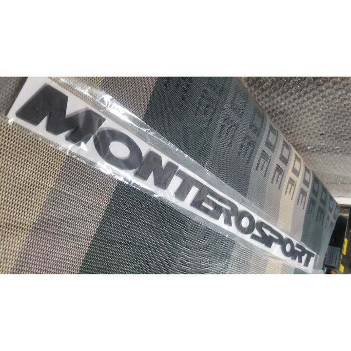 Mitsubishi Montero Sport Hood Decal emblem stick on Lazada PH