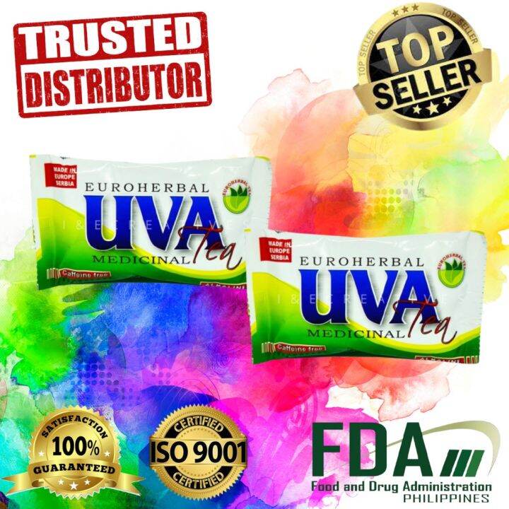 2 BOXES UVA TEA ORIGINAL 100 (NEW PACKAGING) Lazada PH