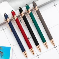 ﹍ 1 Piece Stationery Office School Supplies Press Touch Screen Ballpoint Pen Cute Metal Pens