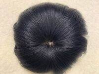 Silk Top Weft Base Black Straight zilian Remy Human Hair Topper Machine Base Toupee Clips Hairpiece Toupee Hair Extension