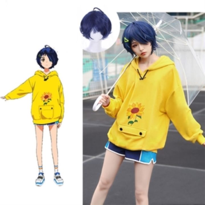 yii8yic-wonder-egg-ohto-ai-hoodie-anime-costume-sweater-set-wig