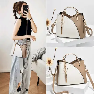 NINE WEST Beige Sling Bag Brown - Price in India | Flipkart.com