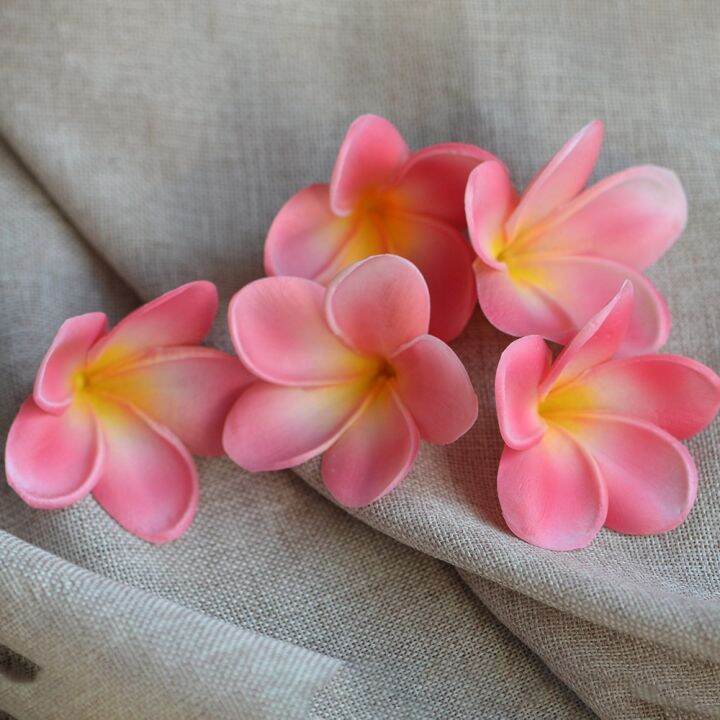 cc-10pcs-hawaiian-flowers-fake-plumeria-foam-frangipani-heads-9cm-beach-wedding-decorations-floatingth