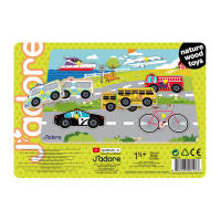 Toys R Us Jadore ฌาดอร์ ของเล่นไม้ Matching Transporation Board (930321)