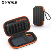 Yinke เคสแบบพกพาซองใส่เคสสำหรับเดินทางหน่วยความจำภายนอก SSD สำหรับ SanDisk Extreme Pro SanDisk Extreme ผ้าคลุมป้องกันกระเป๋าเก็บของ