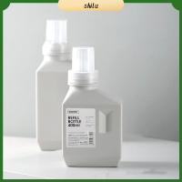 SHILU 400/600/1000ml ของใช้ในครัวเรือน รีฟิล น้ำยาซักผ้าซักอบรีด เครื่องจ่ายผงซักฟอก แชมพูอาบน้ำฝักบัว ภาชนะจัดเก็บข้อมูล ขวดน้ำสำหรับเด็ก