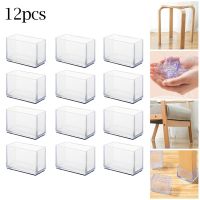 Clear Feet for Furniture Legs PVC Desk Chair Protectors Rectangle TV Cabinet Cups Cup Noise Prevention Pad Vibrator Accessories