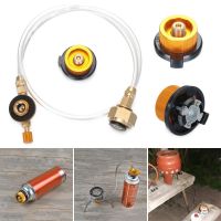 Outdoor Camping Gas Stove Propane Refill Adapter Burner LPG Flat Cylinder tank Coupler Container Adapter Save Durable PU Tube