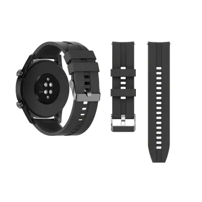 ใหม่22มล สายซิลิโคนนาฬิกา แบบใหม่ ทดแทนเดิม Huawei watch GT2/3สำหรับsamsung watch4/5/6ขนาด22mm