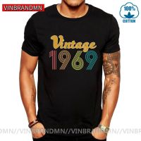 Retro Vintage 1969 T Shirt 51Th Birthday Daddy Perfect Gift Idea Tee Shirt Born In 1969 Classic 1969 Birth Year T-Shirt Camiseta 【Size S-4XL-5XL-6XL】