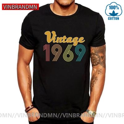 Retro Vintage 1969 T Shirt 51Th Birthday Daddy Perfect Gift Idea Tee Shirt Born In 1969 Classic 1969 Birth Year T-Shirt Camiseta 【Size S-4XL-5XL-6XL】