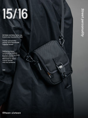 🏅1516 Cordura Ballistic Nylon Crossbody Pouch Mobile Phone Waist Bag for Men Belt Flap CORDURA Functional bag