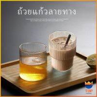 TOP แก้วไวน์สร้างสรรค์ ถ้วยกาแฟ ถ้วยใสในครัวเรือน สปอตสินค้า glass cup