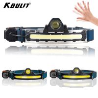 XPG COB Induction Headlight LED Pan-head Light Zoom Strong Light Working Light Type-C Rechargeable Night Fishing Ride Light