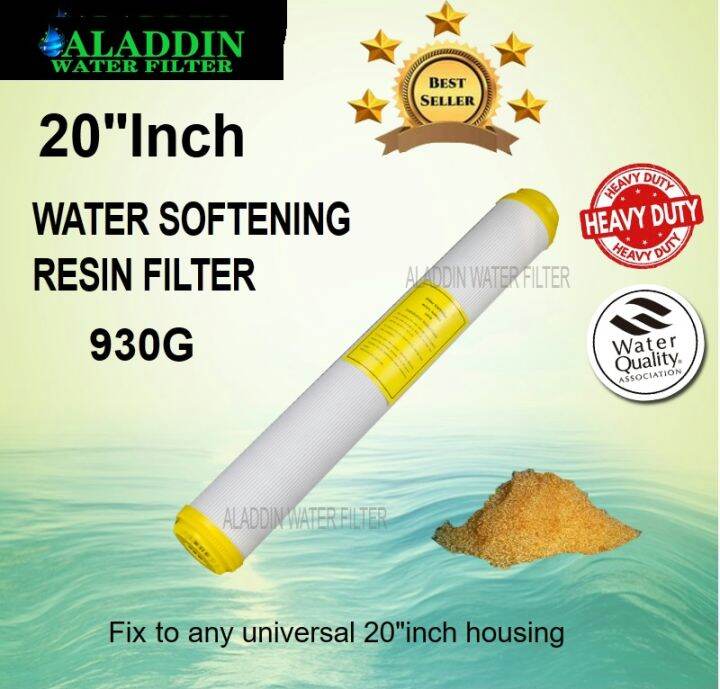 WATER SOFTENING RESIN FILTER 20"inch Water Filter Replacement Catridge
