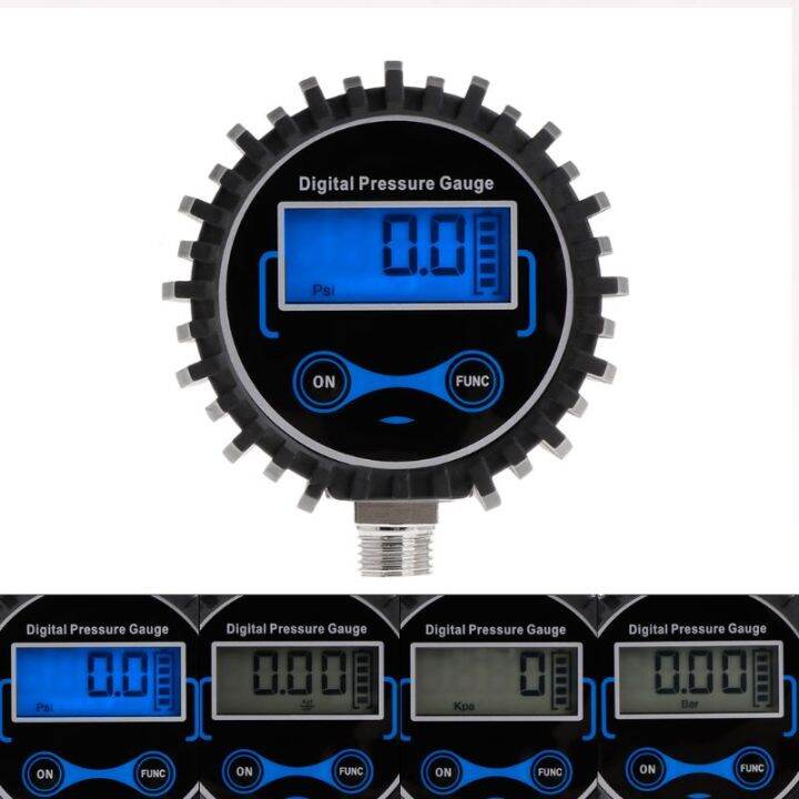 เครื่องวัดความดันลมยางแบบดิจิตอล-psi-meter-เครื่องวัดความดันลมยางรถยนต์รถจักรยานยนต์