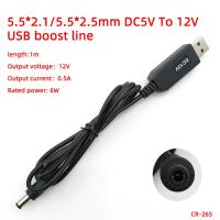 USB ขั้นตอนอะแดปเตอร์ DC 9V 5.5*2.1มม. ปลั๊กโมดูลสายเคเบิล12V 4.0*1.7มม. 3.5*1.35มม. บูสต์ DC เพื่อแปลงวงจรไฟฟ้าและชิ้นส่วน USB