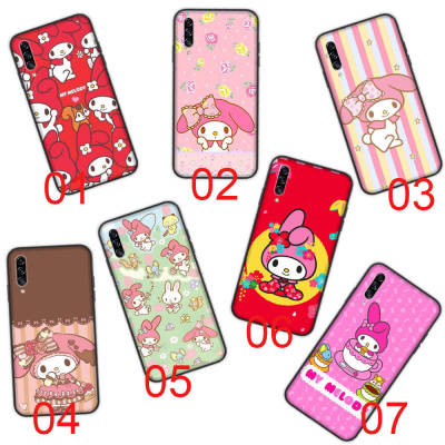 Melody อ่อนนุ่ม ซิลิโคน เคสโทรศัพท์ หรับ VIVO Y53 Y91C Y55 Y55S Y93 Y95 Y53S Y81I Y50 Y71 Y30 Y91 V15 V11 Y81S V20 Y81 V23 V21E V21 V20I Pro SE Black ปก