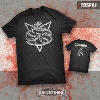 (พร้อมสต็อก) เสื้อยืดแมงป่อง-Come Black - Band Rock - TBSP01