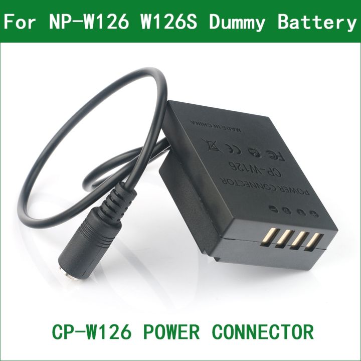 cp-w126-dc-coupler-power-connector-np-w126-w126s-dummy-battery-for