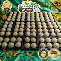 ขนมลาดูมะพร้าวนมสด ขนาด 40 กรัม 100 ลูก [Coconut Ladoo with Fresh Milk] ?