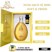 Dung Dịch Vệ Sinh Phụ Nữ X3 Đông Anh Soft & Fresh 120ml + Tặng 1 Chai Nước