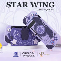 [GeekShare™] Case Nintendo Switch / OLED STAR WING ปีกม่วง TPU+PC สวิชโอเล็ท geekshare เสียบ DOCK ได้