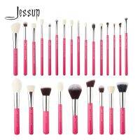 Jessup ชุดแปรงเครื่องสำอางเพื่อความงาม6-25ชิ้น Rose-Carmin แป้งรองพื้น Eyeshadow Line Blender Coetic เครื่องมือ Dropshipping